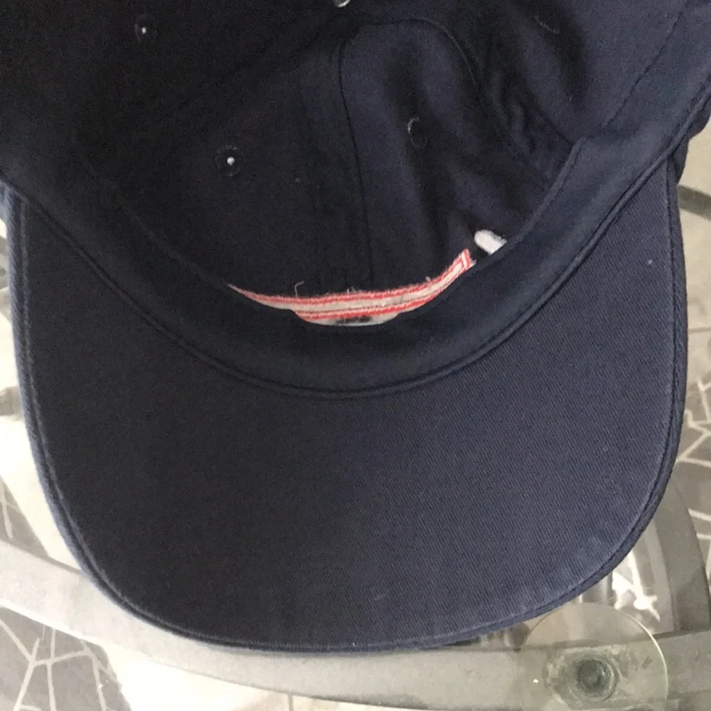 PELOTÓN Men Navy Blue Front Embroidered Hat
